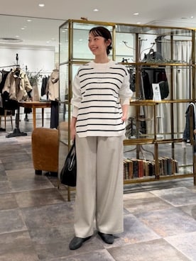 「BEARDSLEY（ビアズリー）のアイテム」を使った、BEARDSLEYさん（レディース・154cm）の冬コーディネート