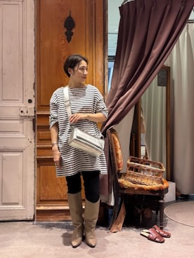 BEARDSLEYさん(レディース・157cm)の冬コーディネート