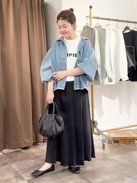 BEARDSLEYさん（レディース・157cm）の秋コーディネート