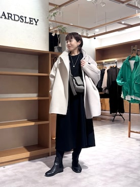 BEARDSLEYさん（レディース・160cm）の冬コーディネート