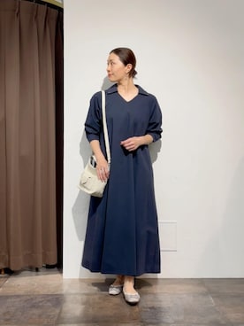 「BEARDSLEY（ビアズリー）のアイテム」を使った、BEARDSLEYさん（レディース・159cm）の春コーディネート