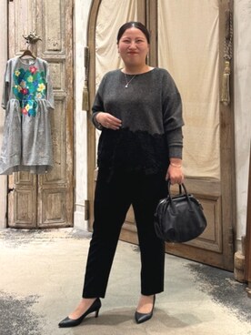 BEARDSLEYさん（レディース・158cm）の秋コーディネート