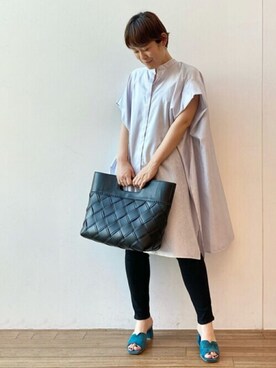 BEARDSLEYさん（レディース・160cm）の夏コーディネート