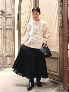 BEARDSLEYさん(レディース・157cm)の秋コーディネート