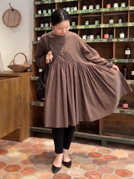 BEARDSLEYさん（レディース・158cm）の秋コーディネート