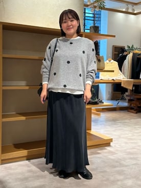 「アイテム（シャツ/ブラウス）」を使った、BEARDSLEYさん（レディース・156cm）の秋コーディネート