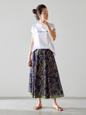 BEARDSLEYさん（レディース・166cm）の夏コーディネート