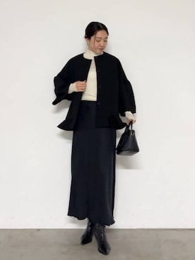 「BEARDSLEY（ビアズリー）のアイテム」を使った、BEARDSLEYさん（レディース・164cm）の冬コーディネート