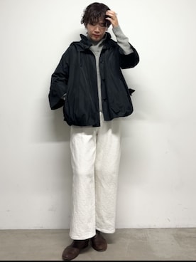 BEARDSLEYさん（骨格ストレート・レディース・171cm）の冬コーディネート