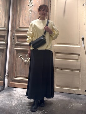 BEARDSLEYさん（レディース・159cm）の冬コーディネート