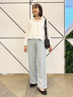 「アイテム（ボディバッグ/ウエストポーチ）」を使った、BEARDSLEYさん（レディース・153cm）の夏コーディネート