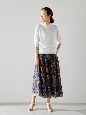 BEARDSLEYさん（レディース・166cm）の夏コーディネート