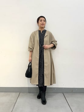 BEARDSLEYさん（レディース・153cm）の冬コーディネート