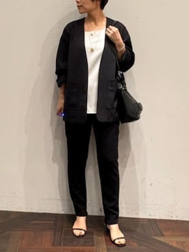 「リラックス」｜BEARDSLEYさん（レディース・159cm）の春コーディネート