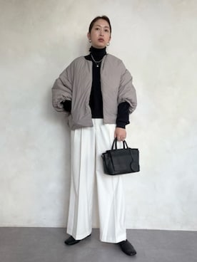 BEARDSLEYさん（レディース・162cm）の秋コーディネート