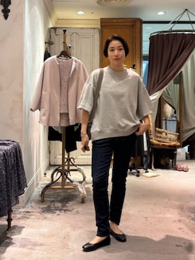 BEARDSLEYさん（レディース・157cm）の冬コーディネート