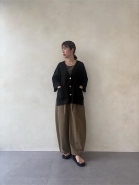 「BEARDSLEY（ビアズリー）のアイテム」を使った、BEARDSLEYさん（レディース・162cm）の冬コーディネート