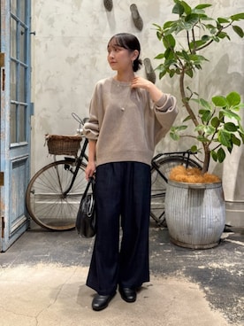 「BEARDSLEY（ビアズリー）のアイテム」を使った、BEARDSLEYさん（レディース・149cm）の夏コーディネート