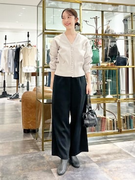 BEARDSLEYさん（レディース・154cm）の秋コーディネート