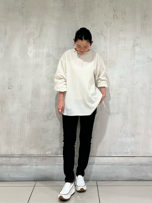 セール】袖口ニットシャツ（シャツ/ブラウス）｜BEARDSLEY（ビアズリー