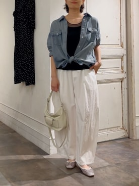 BEARDSLEYさん（レディース・159cm）の春コーディネート