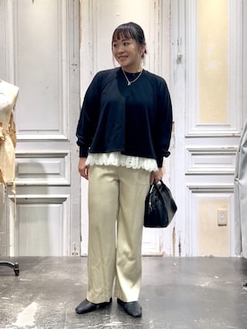 BEARDSLEYさん（レディース・156cm）の秋コーディネート