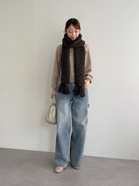 BEARDSLEYさん(レディース・154cm)の秋コーディネート