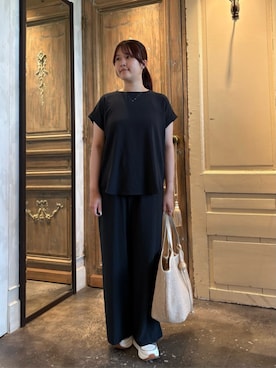 「BEARDSLEY（ビアズリー）のアイテム」を使った、BEARDSLEYさん（レディース・162cm）の春コーディネート