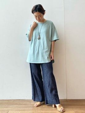 BEARDSLEYさん（レディース・165cm）の夏コーディネート