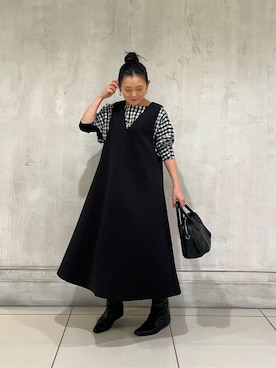 BEARDSLEYさん（レディース・156cm）の冬コーディネート