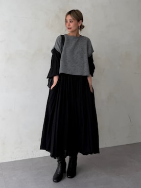 BEARDSLEYさん(レディース・158cm)の秋コーディネート