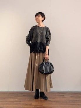 BEARDSLEYさん(レディース・164cm)の秋コーディネート