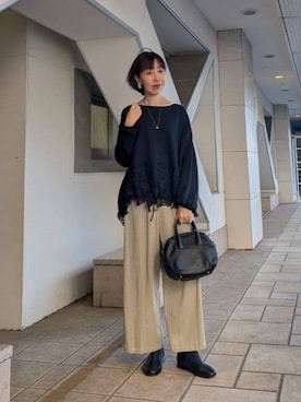 BEARDSLEYさん（レディース・164cm）の冬コーディネート