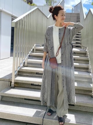 BEARDSLEY ビアズリー　ワンピース BEARDSLEY（ビアズリー）の「ランダムチェックワンピース（ワンピース