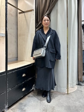 BEARDSLEYさん（レディース・153cm）の冬コーディネート