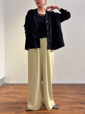 「LIVETART（リヴェタート）のアイテム」を使った、BEARDSLEYさん（レディース・171cm）の春コーディネート