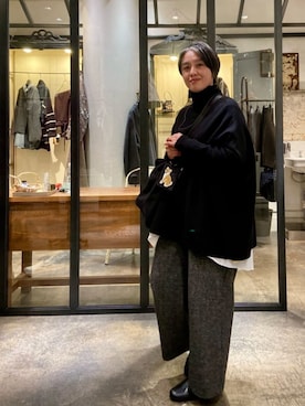 BEARDSLEYさん（レディース・157cm）の冬コーディネート