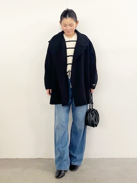 「アイテム（その他アウター）」を使った、BEARDSLEYさん（レディース・156cm）の夏コーディネート