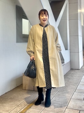 BEARDSLEYさん（レディース・156cm）の冬コーディネート