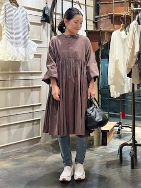 BEARDSLEYさん（レディース・156cm）の夏コーディネート
