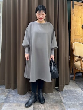 BEARDSLEYさん（レディース・152cm）の冬コーディネート