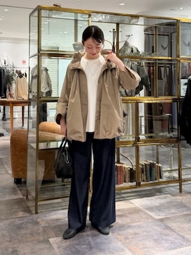 「BEARDSLEY（ビアズリー）のアイテム」を使った、BEARDSLEYさん（レディース・154cm）の冬コーディネート