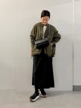 「BEARDSLEY（ビアズリー）のアイテム」を使った、BEARDSLEYさん（レディース・166cm）の夏コーディネート