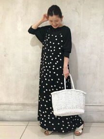 BEARDSLEY（ビアズリー）の「ドットキャミソールワンピース