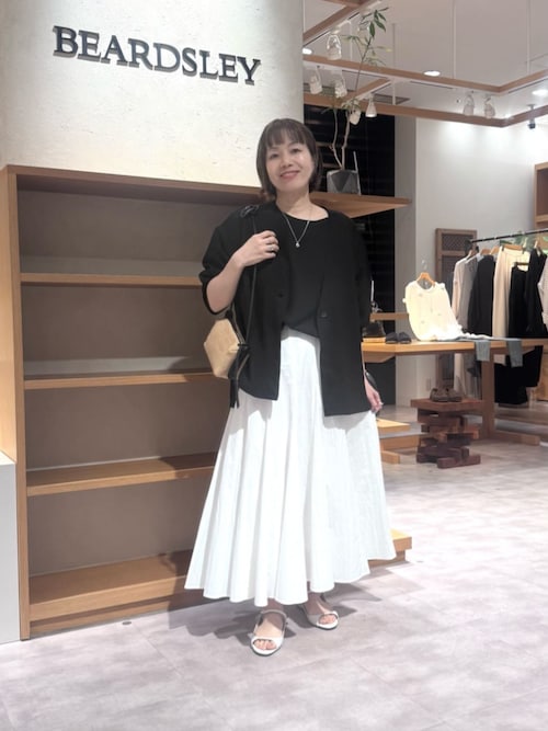 ストレッチジョーゼットハオリ（その他アウター）｜BEARDSLEY