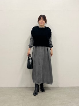 BEARDSLEYさん(レディース・160cm)の秋コーディネート