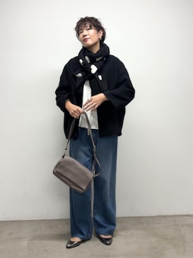 BEARDSLEYさん（レディース・171cm）の冬コーディネート