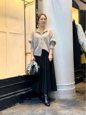 「BEARDSLEY（ビアズリー）のアイテム」を使った、BEARDSLEYさん（レディース・153cm）の秋コーディネート