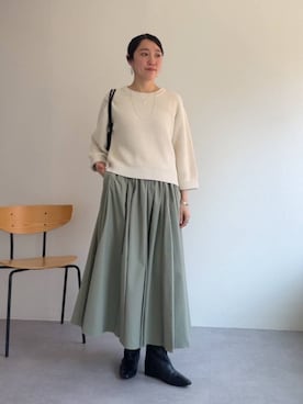 BEARDSLEYさん（レディース・164cm）の冬コーディネート