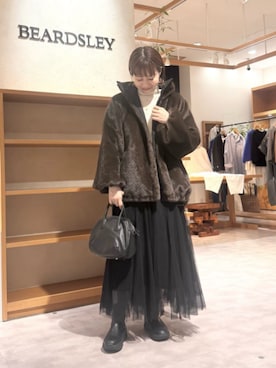 BEARDSLEY（ビアズリー）の「ナイロンフリルハオリ（ブルゾン）」 - WEAR